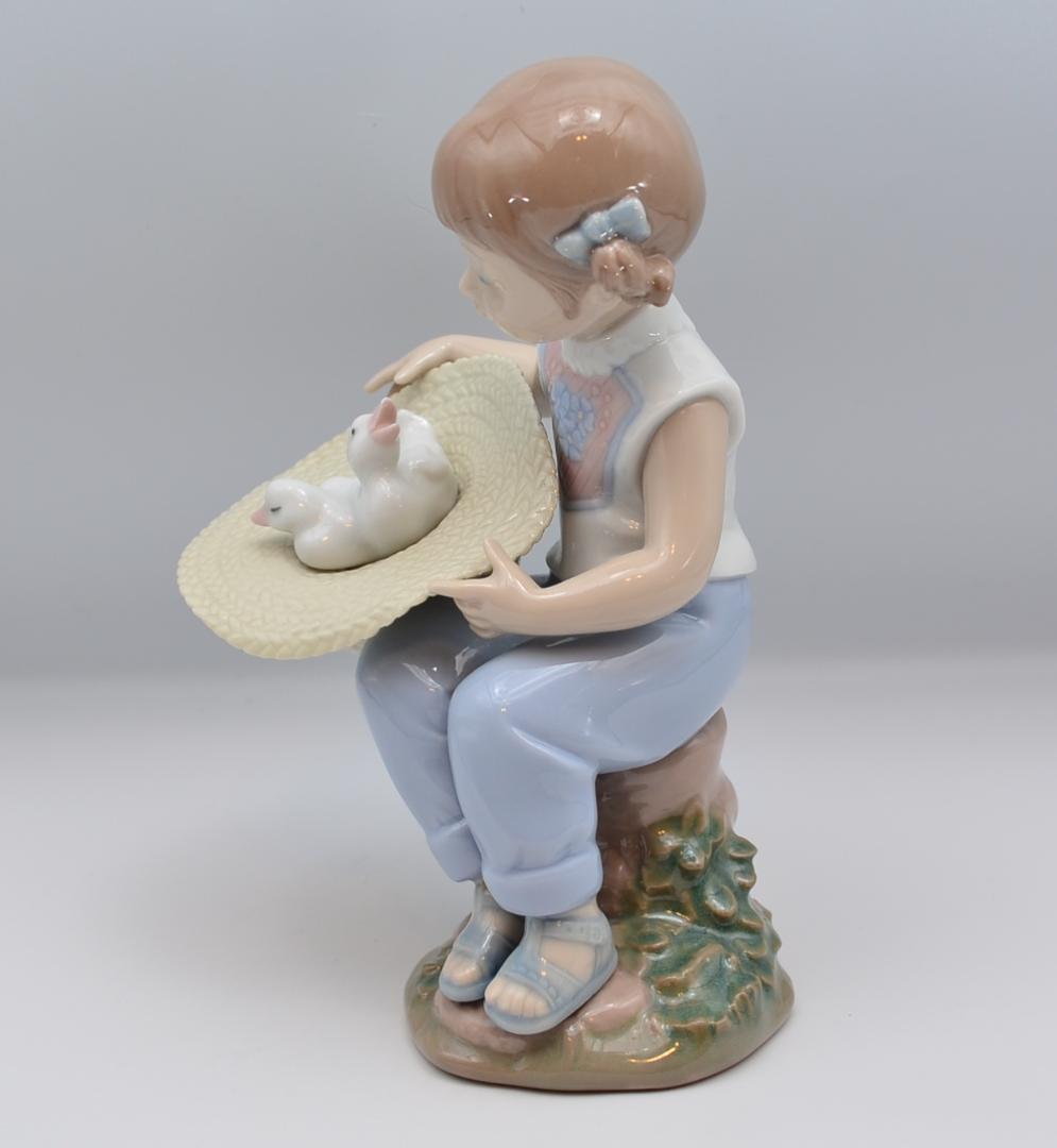 びっくりした　＃6759　No.4　★リヤドロ　スペイン　ポーセリン　箱付き