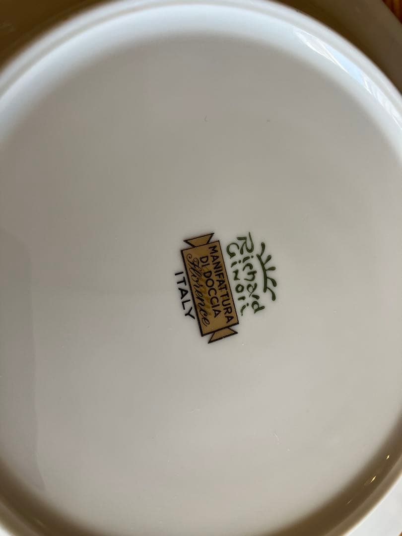 ジノリ　アンティコアンティークローズ　19デザートプレート×3