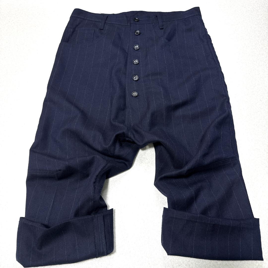 クリストファーネメス NEMETH ウールギャバジン トラウザーズ 立体パンツM