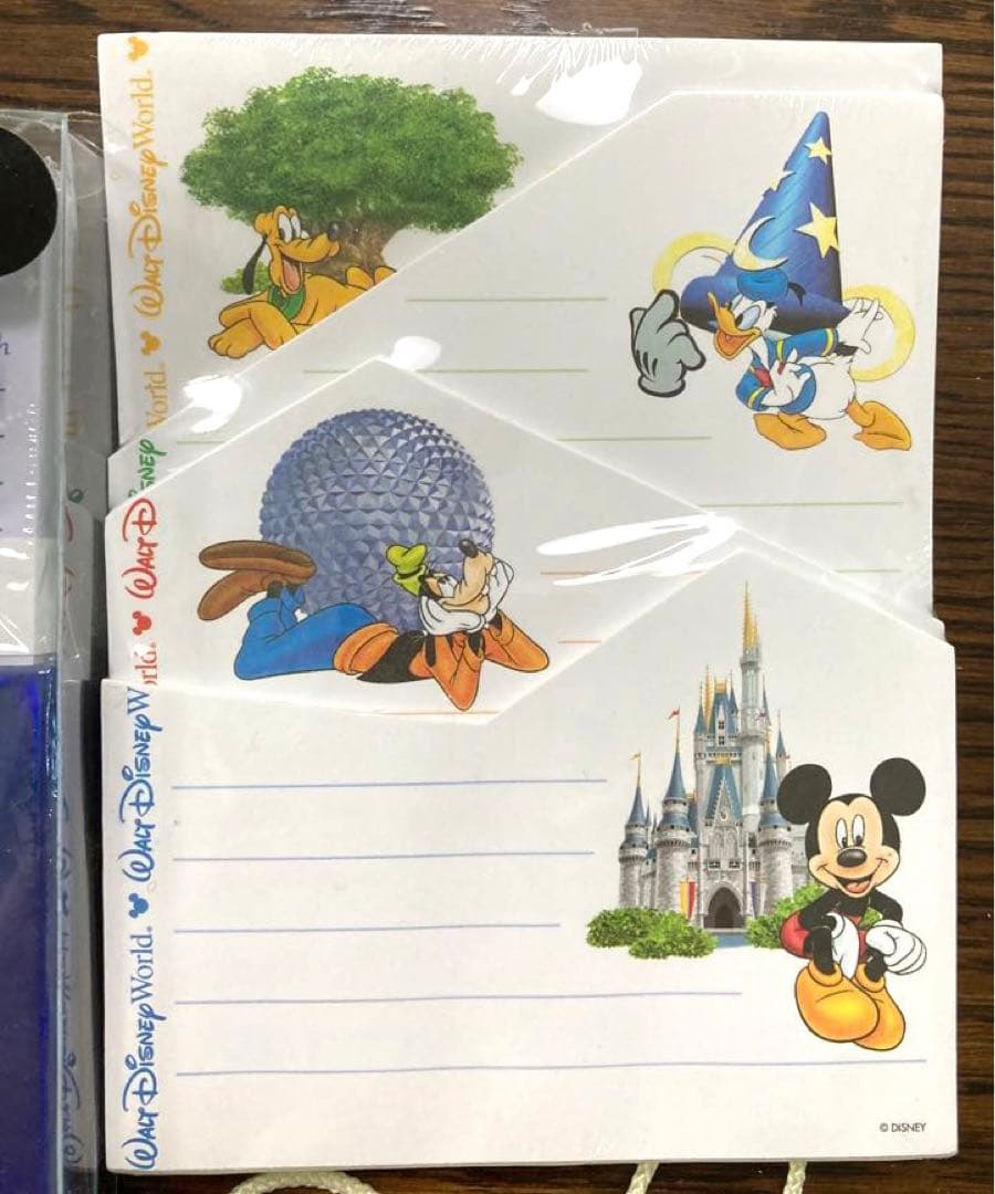 ミッキー   ミニー　メモ　復刻　25周年　ディズニーランド　海外ディズニー