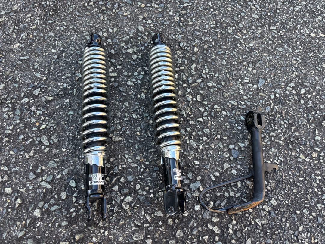 エンデュランス ローダウンキット 黒ボディ/メッキスプリング PCX JK05