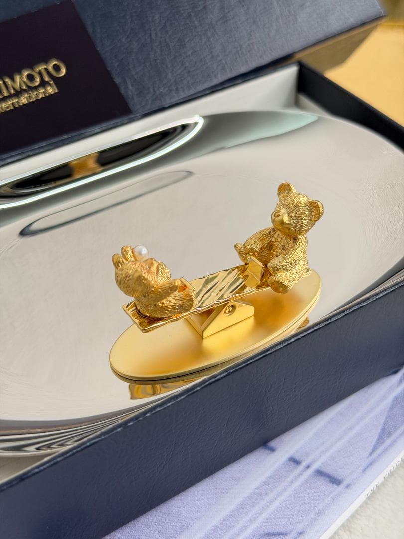 【希少★未使用品】MIKIMOTO 　アクセサリートレー（保存箱付き）