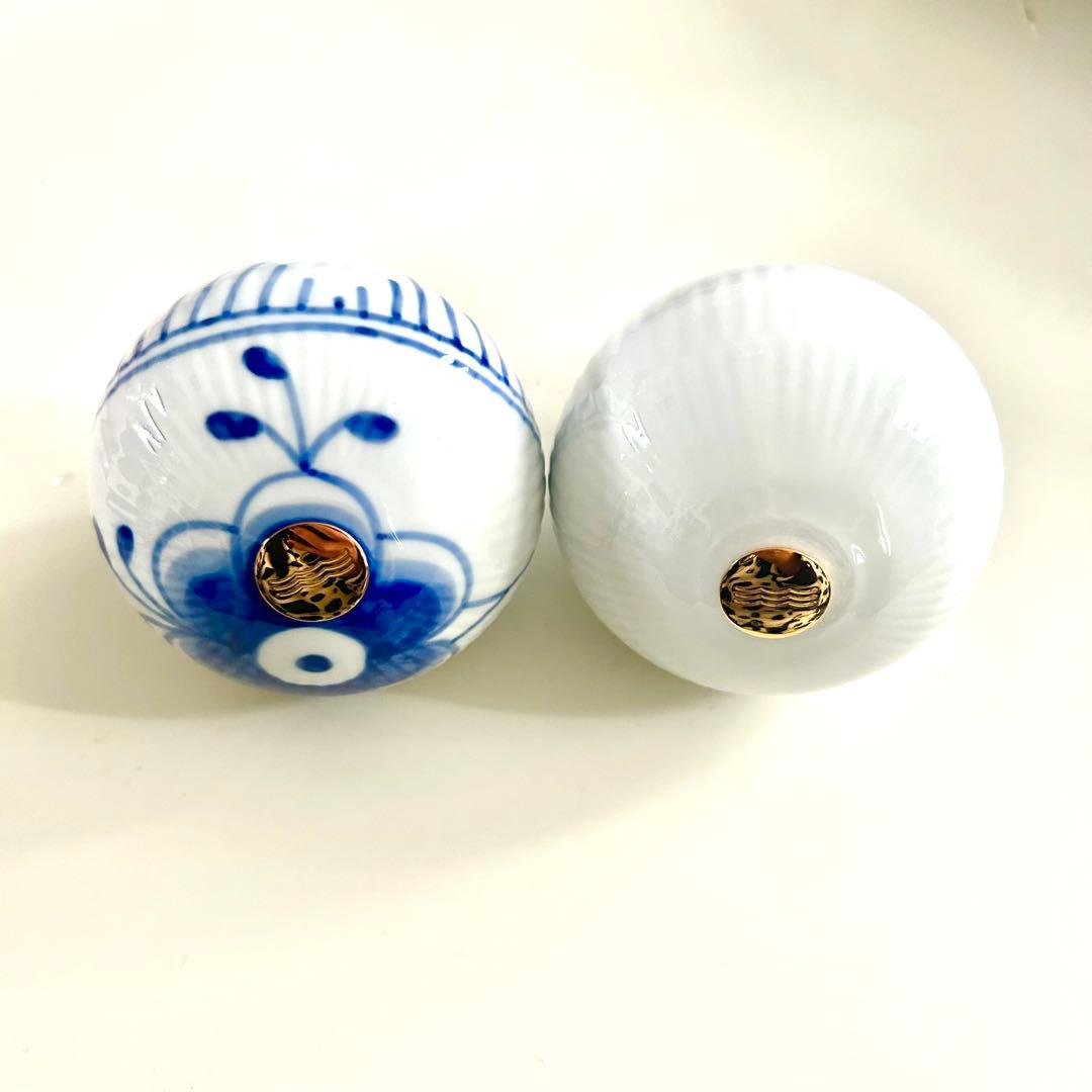 新品ロイヤルコペンハーゲン オーナメント ブルーフルーテッド プリンセス メガ