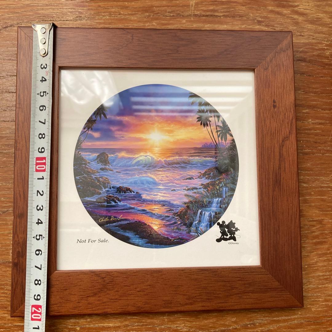 クリスチャンリースラッセン　非売品　ディズニー　額入り