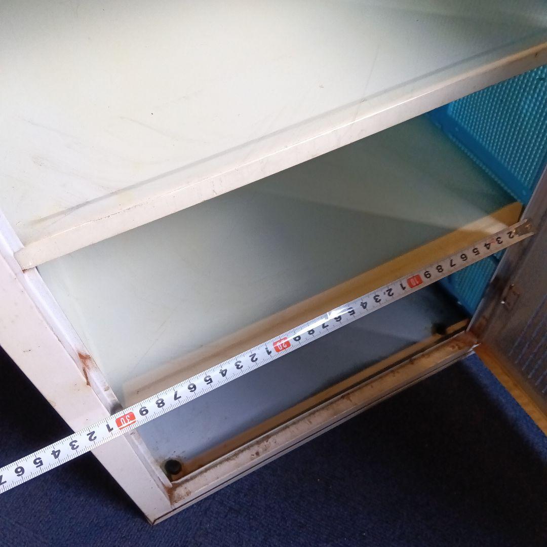 収納棚 蠅帳 昭和レトロ 車の柄 中古品