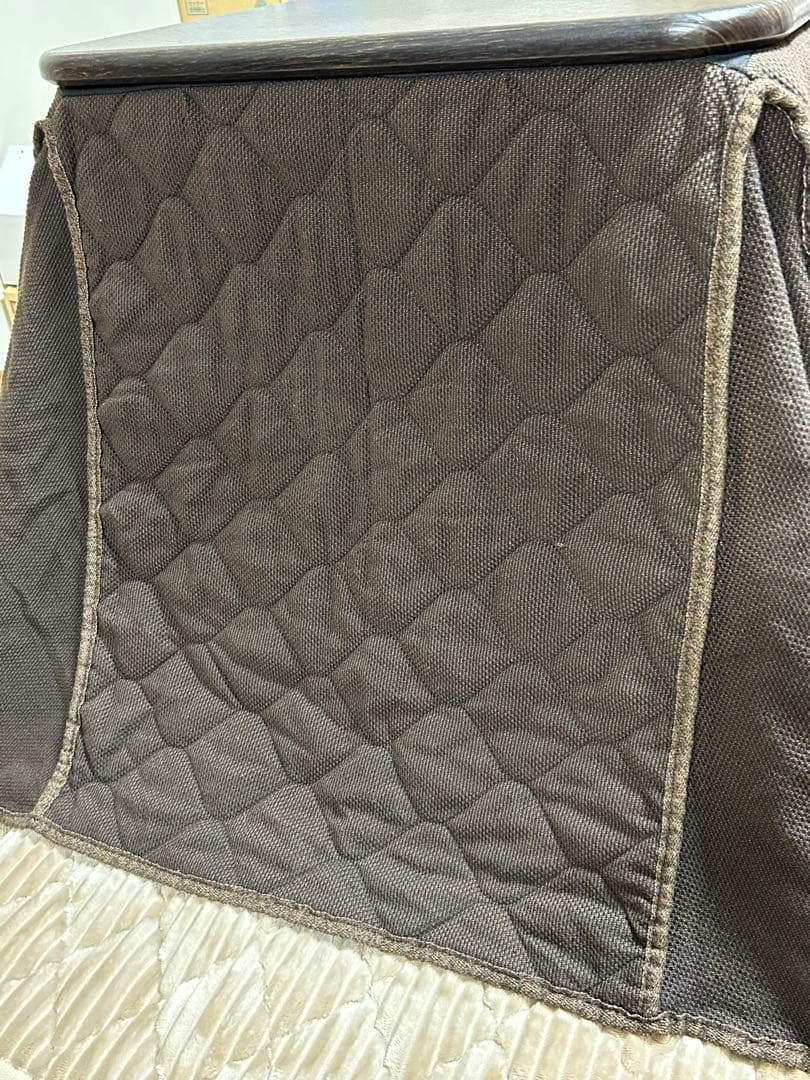 パーソナル こたつ 一人用 高さ3段階調節 ハイタイプ 長方形 コンパクト