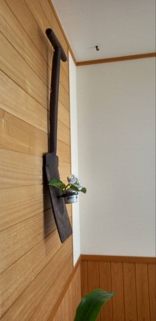壁掛け　ディスプレイ　鍬　江戸時代　農具　農耕