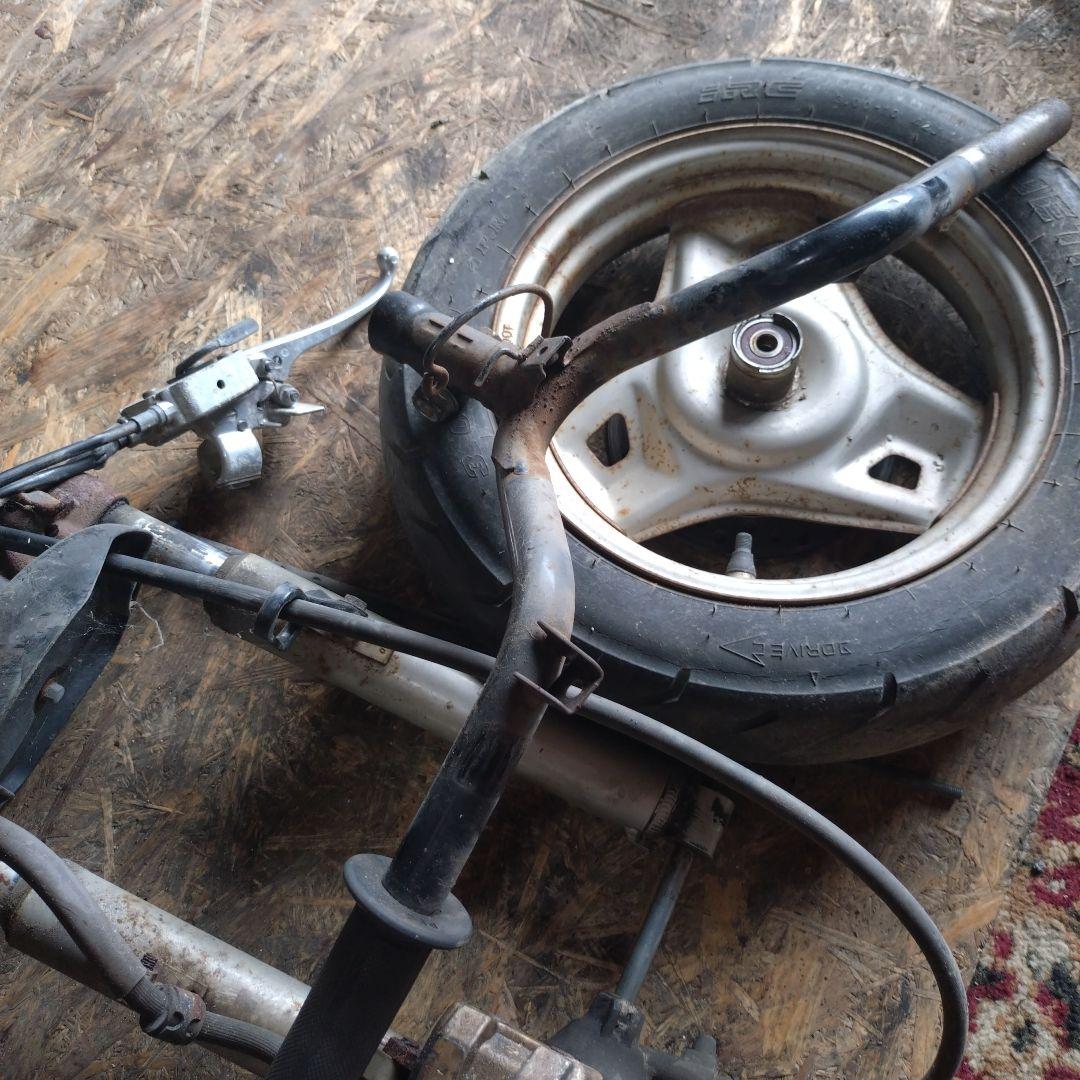 AF35 ライブディオ　フロントフォーク　ディスク