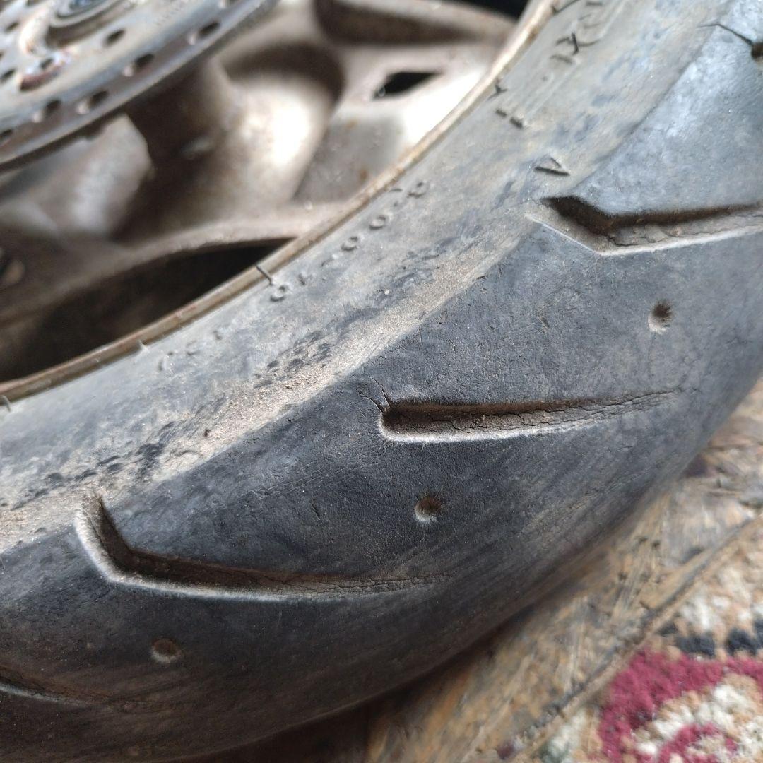 AF35 ライブディオ　フロントフォーク　ディスク