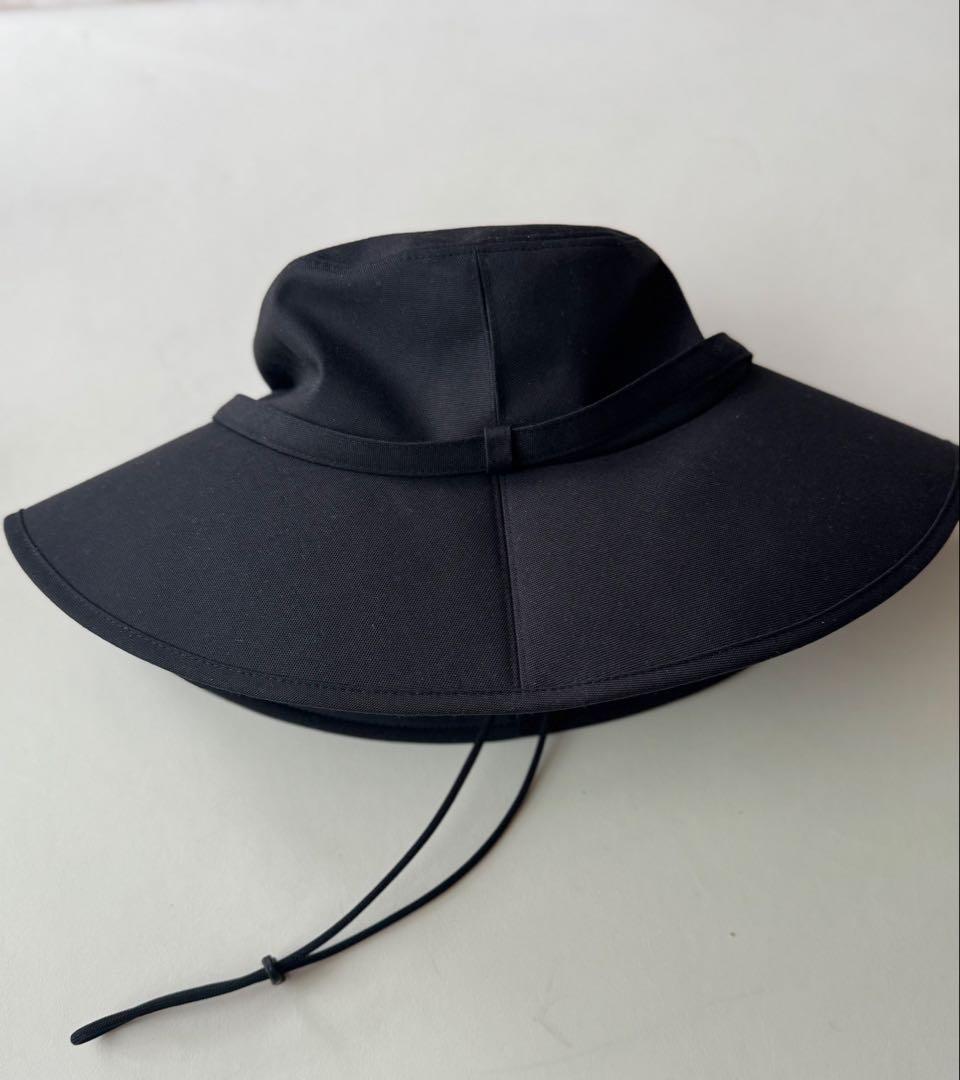 【値下げ不可】サンバリア100　ウィンドハット　Ｌサイズ　帽子　黒　ブラック