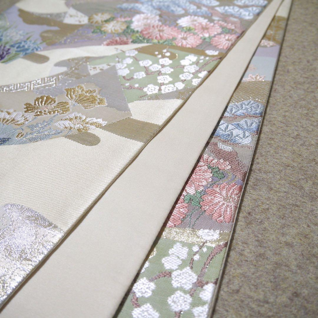 必見！早い者勝ち！！ 正絹 中古 西陣織 仕立て上がり袋帯☆165