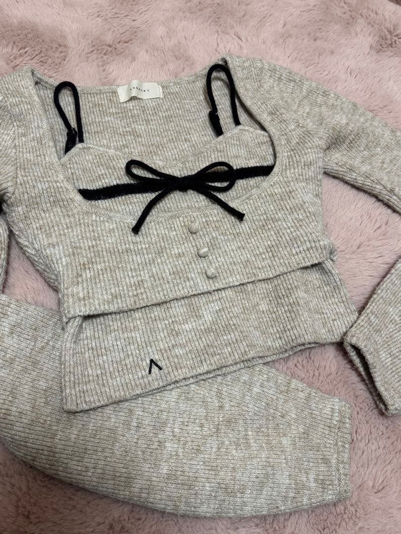 Natalie ribbon set アンドマリー