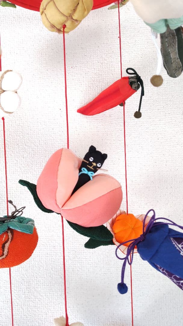 やさいのつるし雛