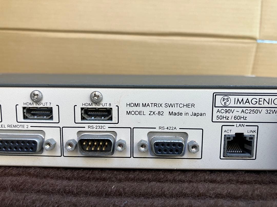 IMAGENICS イメージニクス ZX-82 マトリックススイッチャー 売切