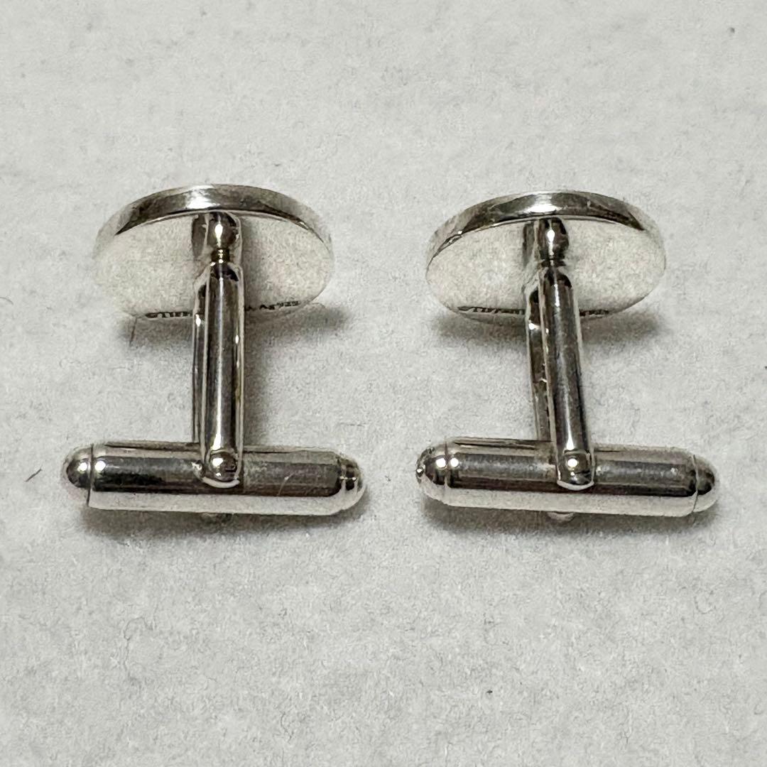 ティファニー★カフリンクス カフス ラウンド シルバー Ag925 プレゼント
