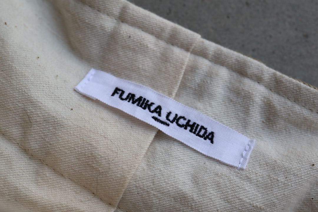 FUMIKA_UCHIDAチノパン 2タックパンツ 38