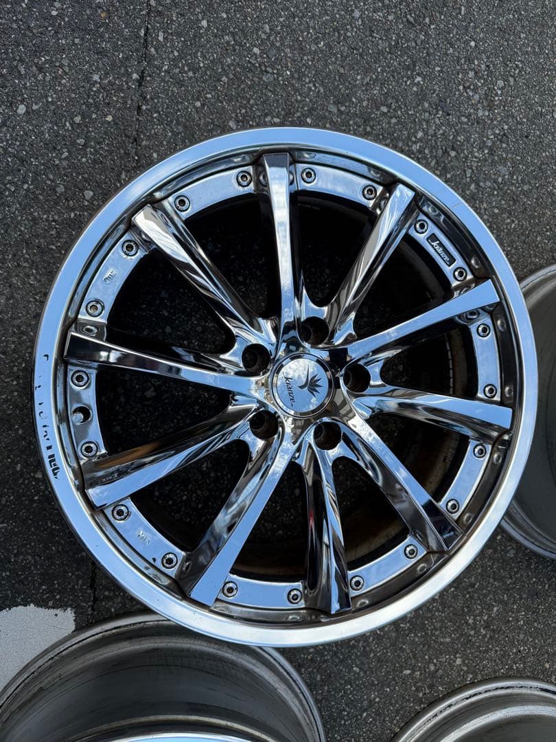 クレンツェ　18インチ　5穴　PCD112 9JJ ＋48 希少サイズ　メッキ