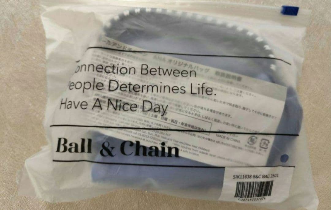 新品 BALL & CHAIN ANA ボールアンドチェーン　国際線限定品