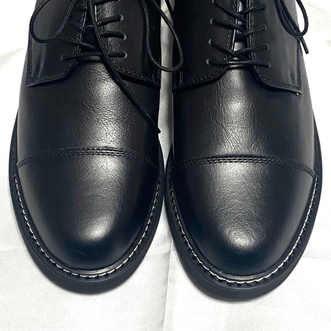 極美品 WYM 26.5 GENUINE LEATHER PLAIN DERBY