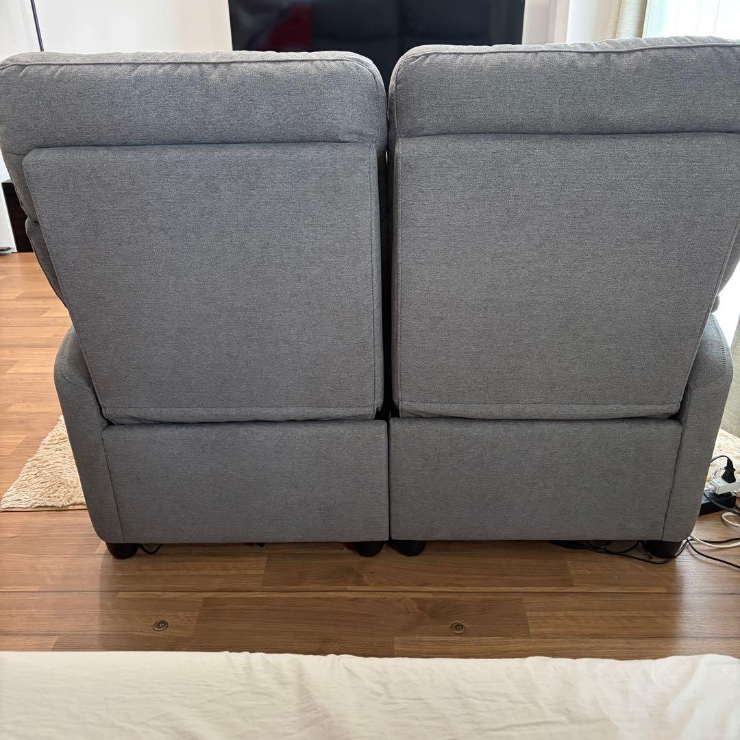 ニトリ 電動リクライニングソファ 2人掛け グラッゼ GU