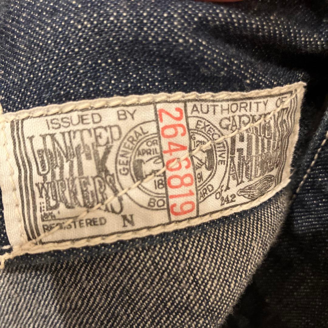 FREE WHEELERS Ironalls デニム　カバーオール 　サイズ42