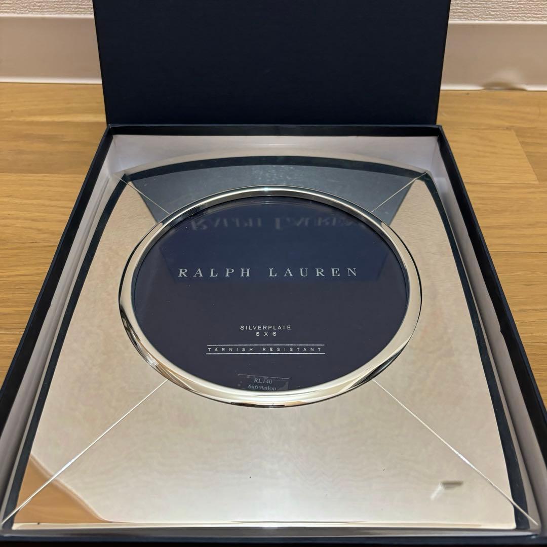 新品未使用 RALPH LAURENラルフローレンホーム シルバーフォトフレーム
