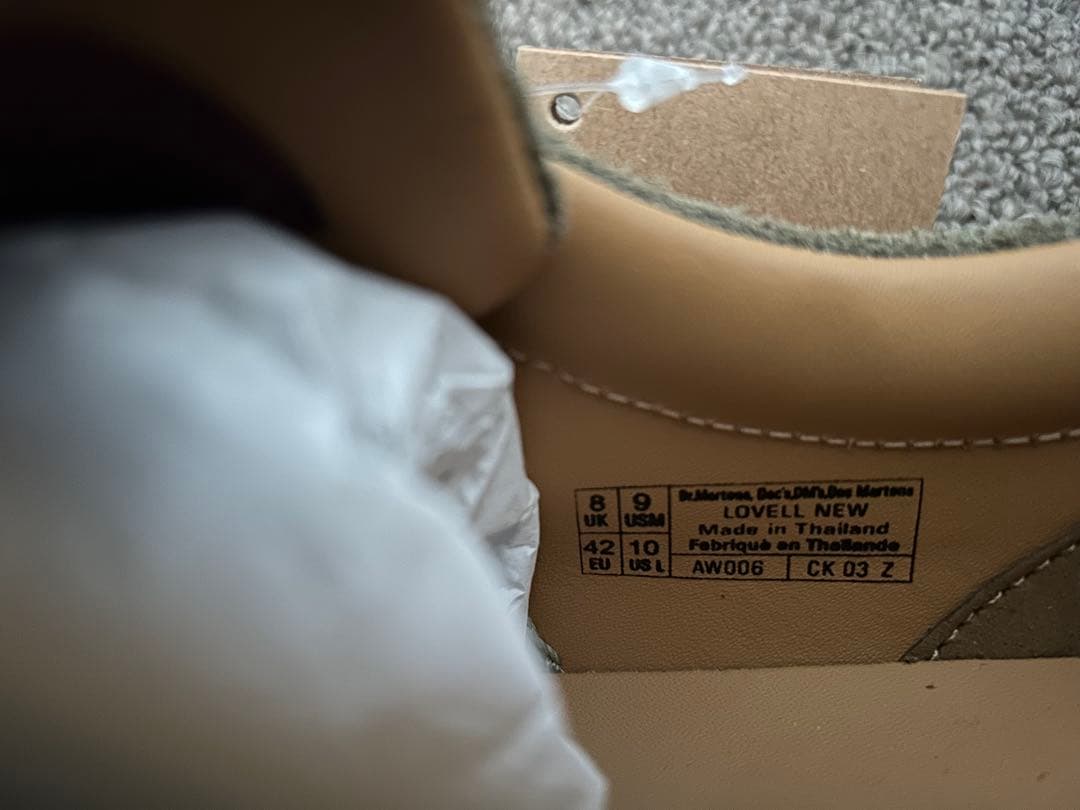 靴 Dr. Martens Lowell suede