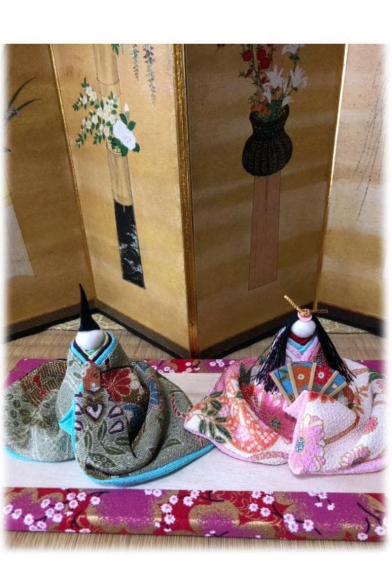 .【新品未使用】[節句飾り]　02　雛人形と室内鯉のぼり