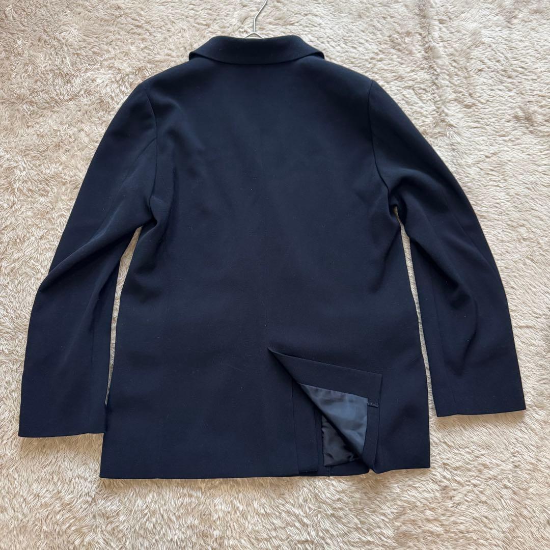 スピックアンドスパン ダブルテーラードジャケット 紺色 38