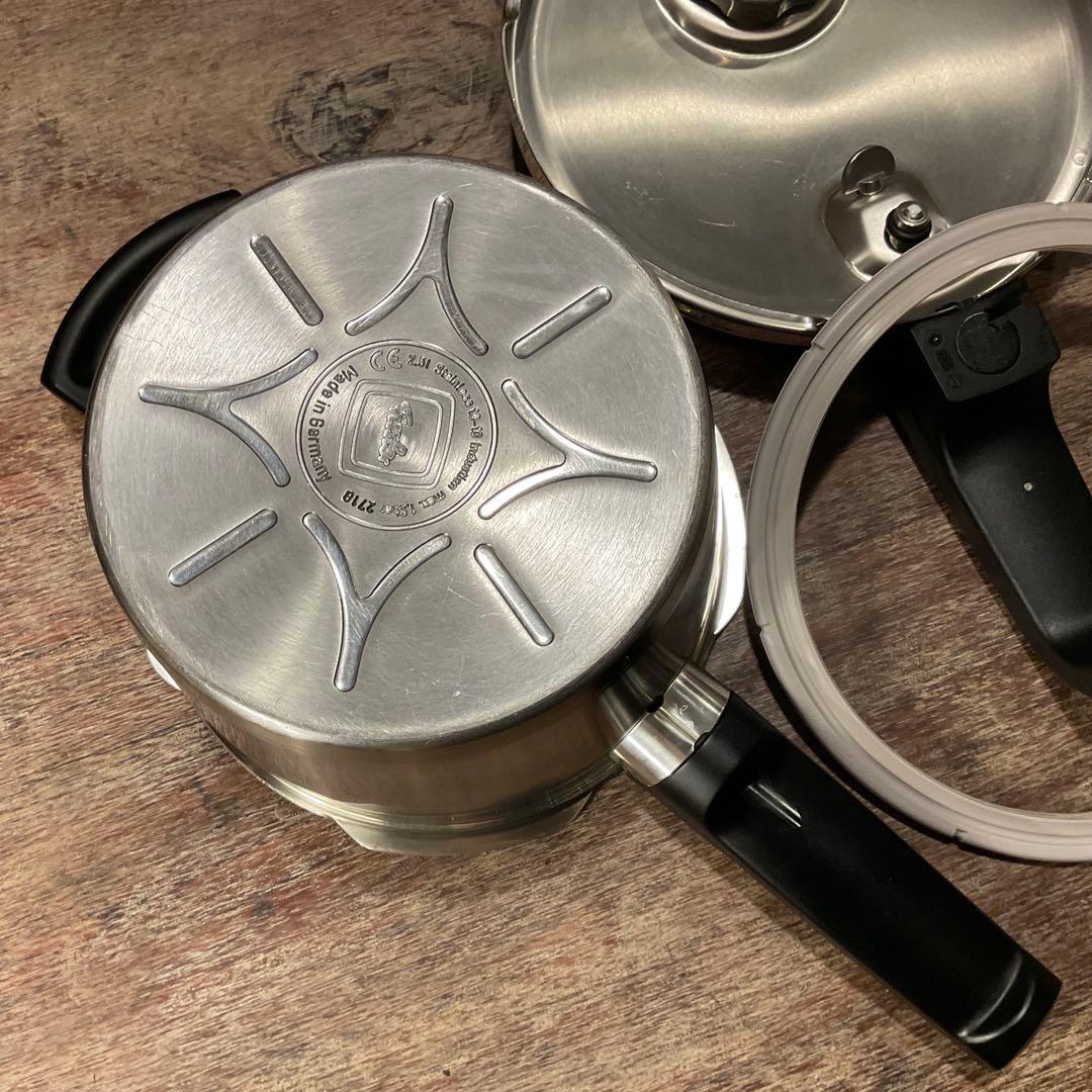 美品！フィスラー (Fissler) 圧力鍋 ビタビット プレミアム 2.5L