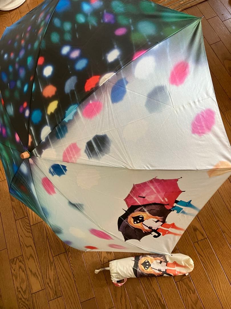 maasa様価格　新品未使用】アート傘　藤城清治　作品「こうもり傘」