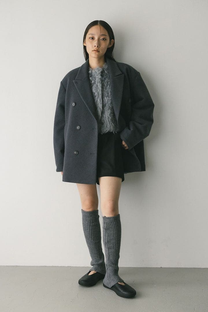 くみ｜STYLEMIXER スタイルミキサー パワーショルダーPコート