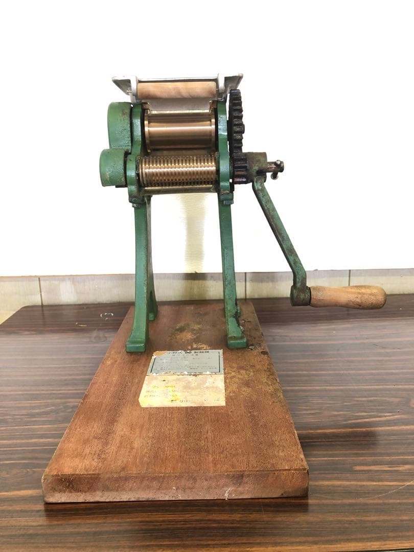 小野式製麺機　両刃