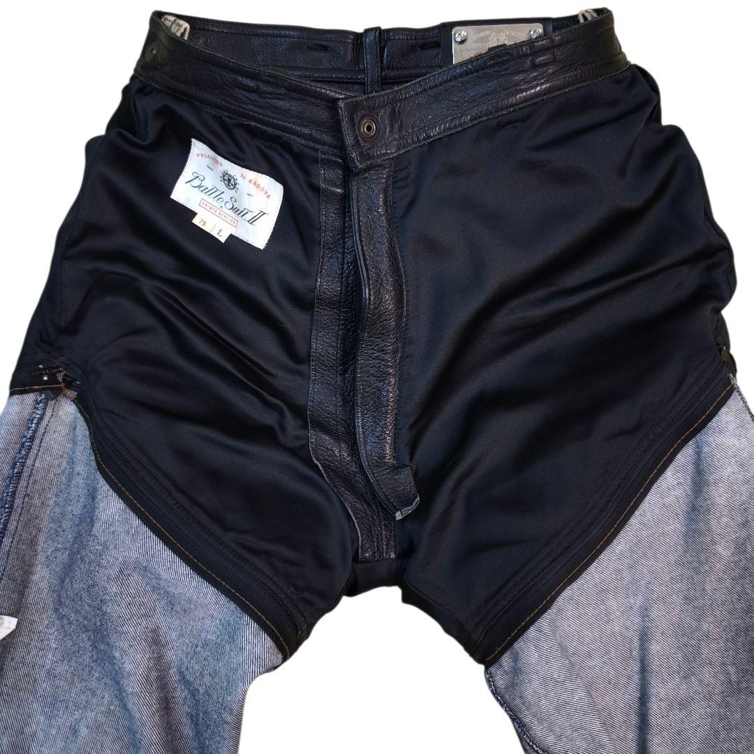 【超希少】KADOYA SHINYA REPLICA バトルスーツII レザー