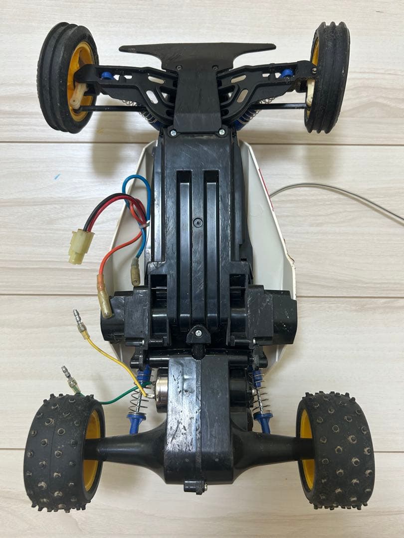 値下げ【希少】1/10 タミヤ ファイターバギー RXラジコン車体⭐️リモコン付き