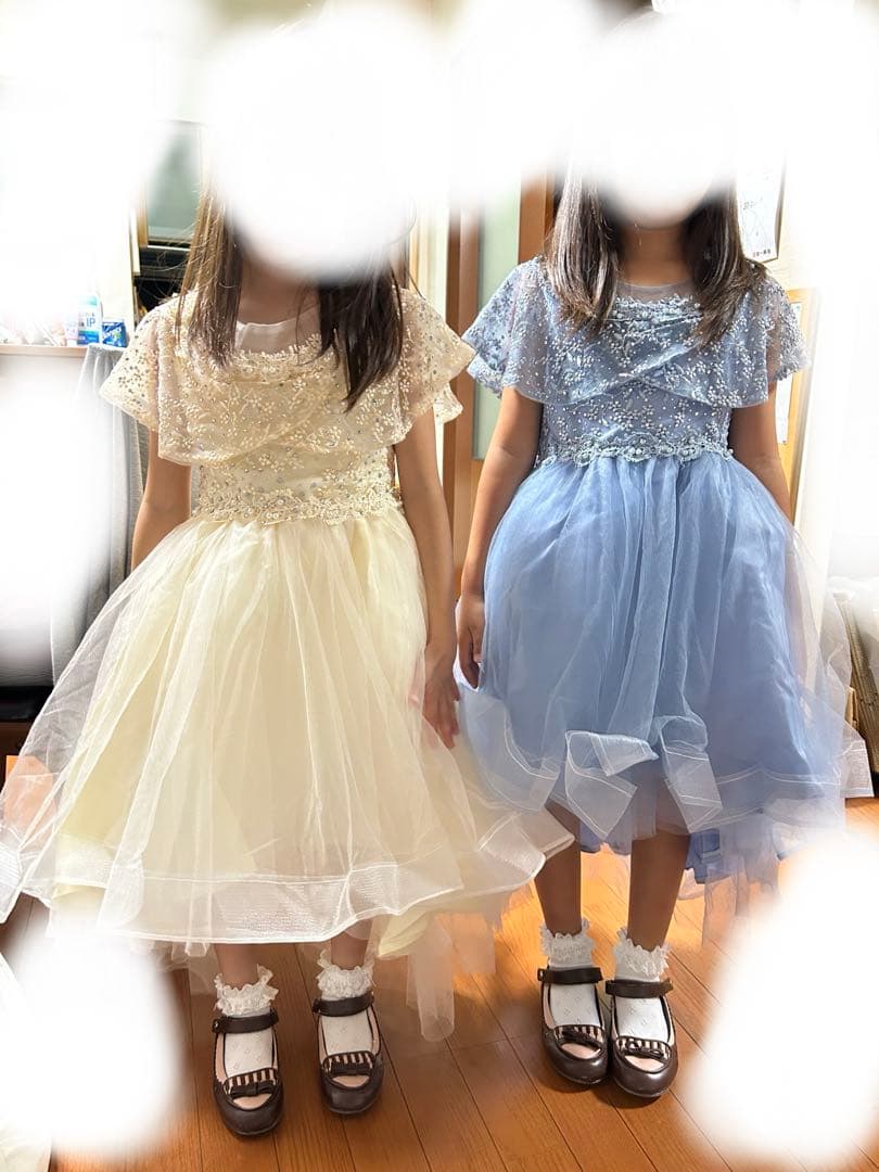 キッズ ドレス ブルー