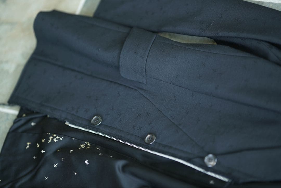 02aw undercoverism 魔女期 クロス柄 セットアップ スーツ