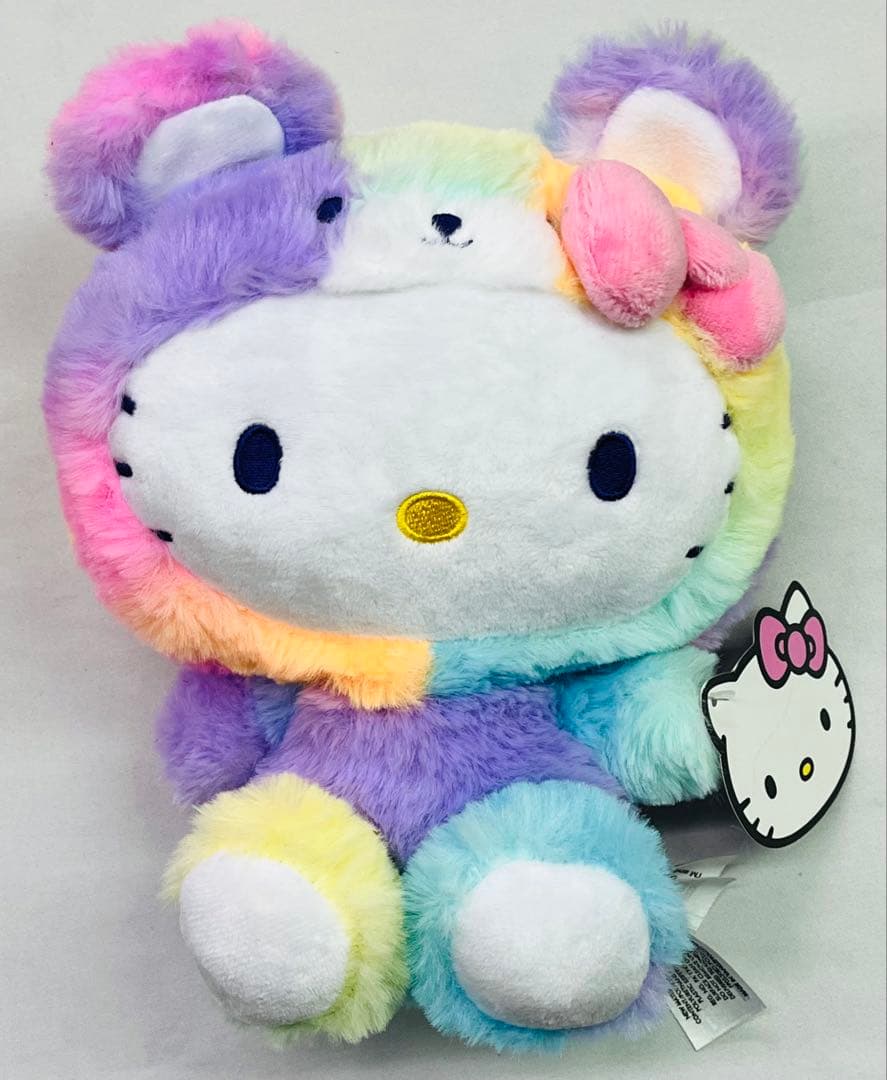 ハロー キティ レインボーシャーベット ベア 9.5インチ 日本未発売
