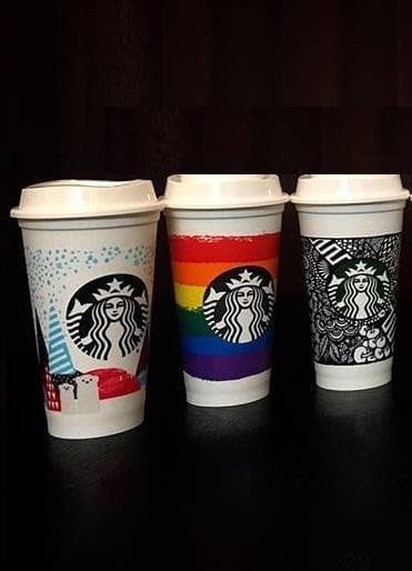 レア スターバックス グリーンエプロン スタバ リユースカップ Reusable