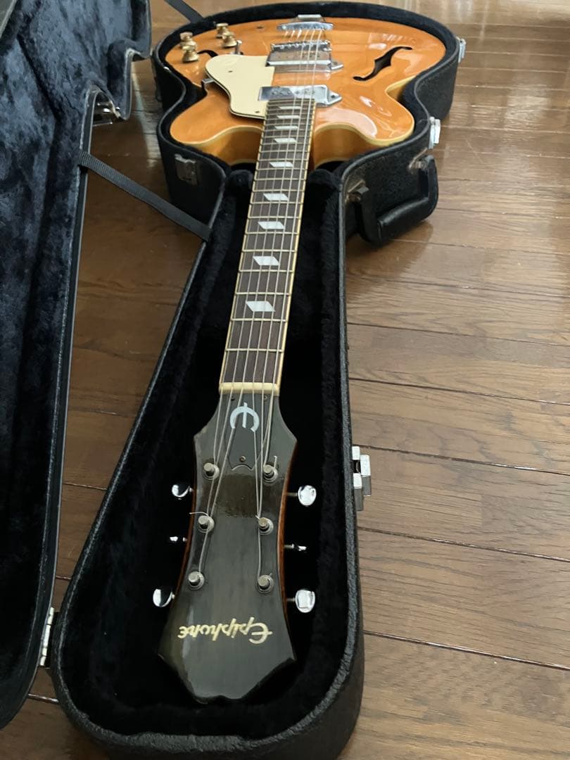 Epiphone casino ナチュラル ハードケース付き　ジャンク