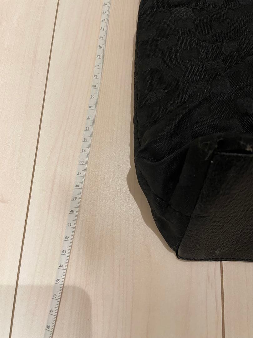 GUCCI ブラックナイロンバッグ