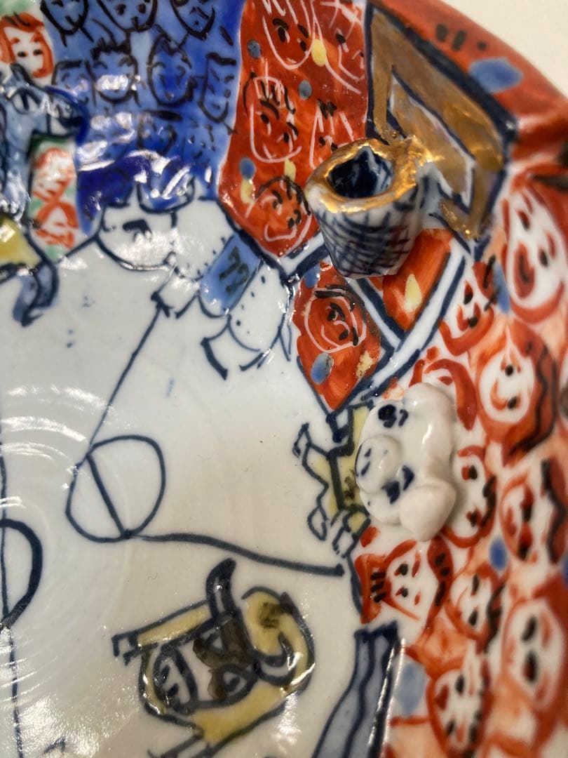 有賀正季　皿(1枚)と小鉢？(3点)