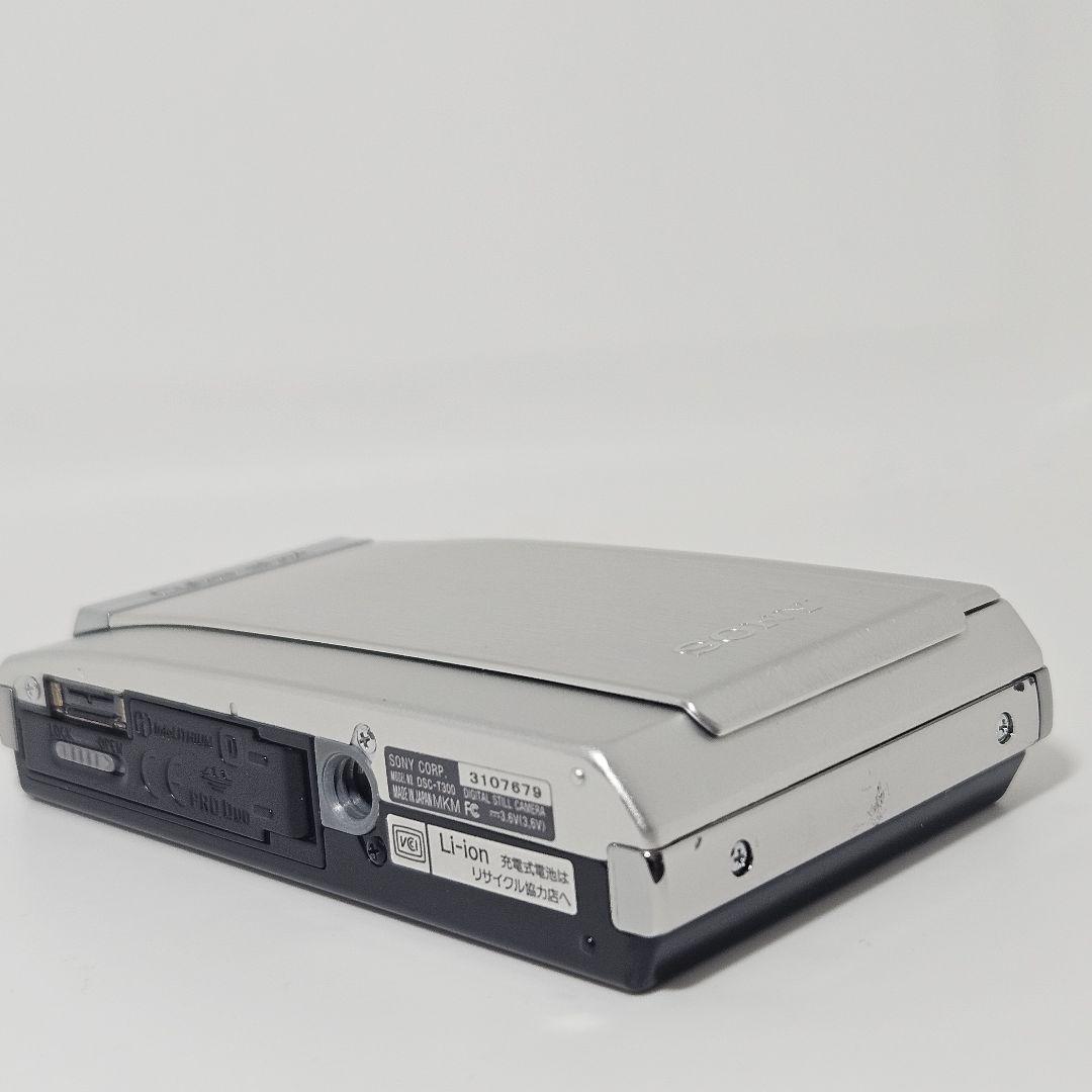 美品 付属品多数 SONY Cyber-shot DSC-T300 シルバー 箱