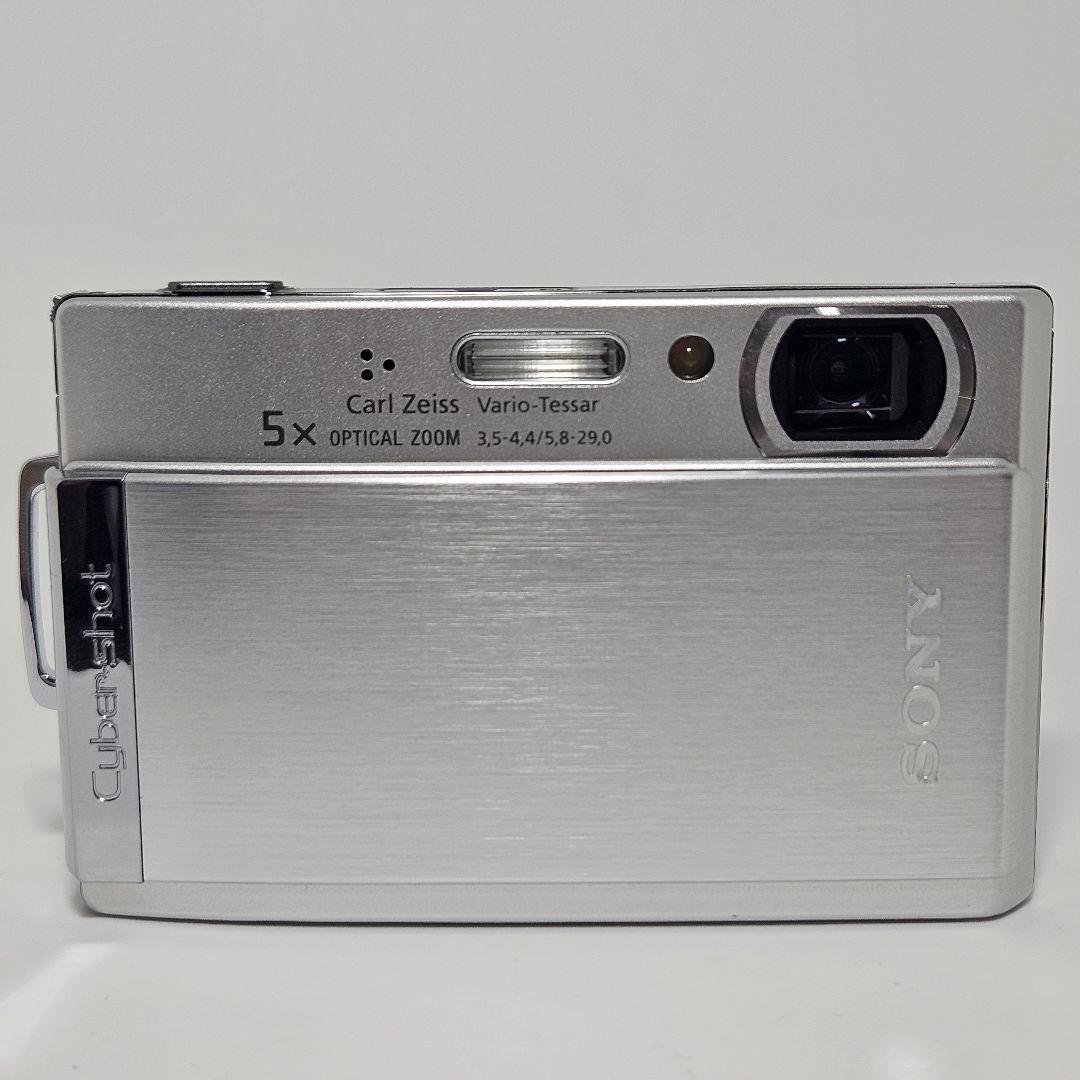 美品 付属品多数 SONY Cyber-shot DSC-T300 シルバー 箱