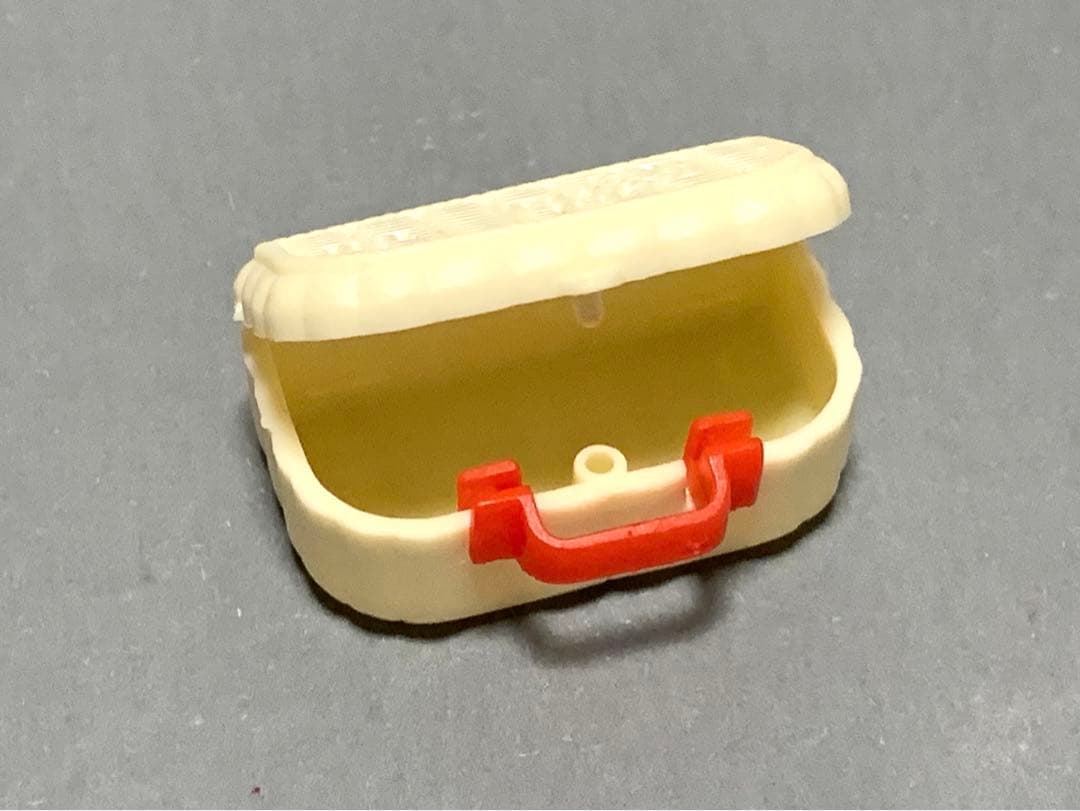 グリコ　おまけ　昭和　レトロ　ピクニックセット　白