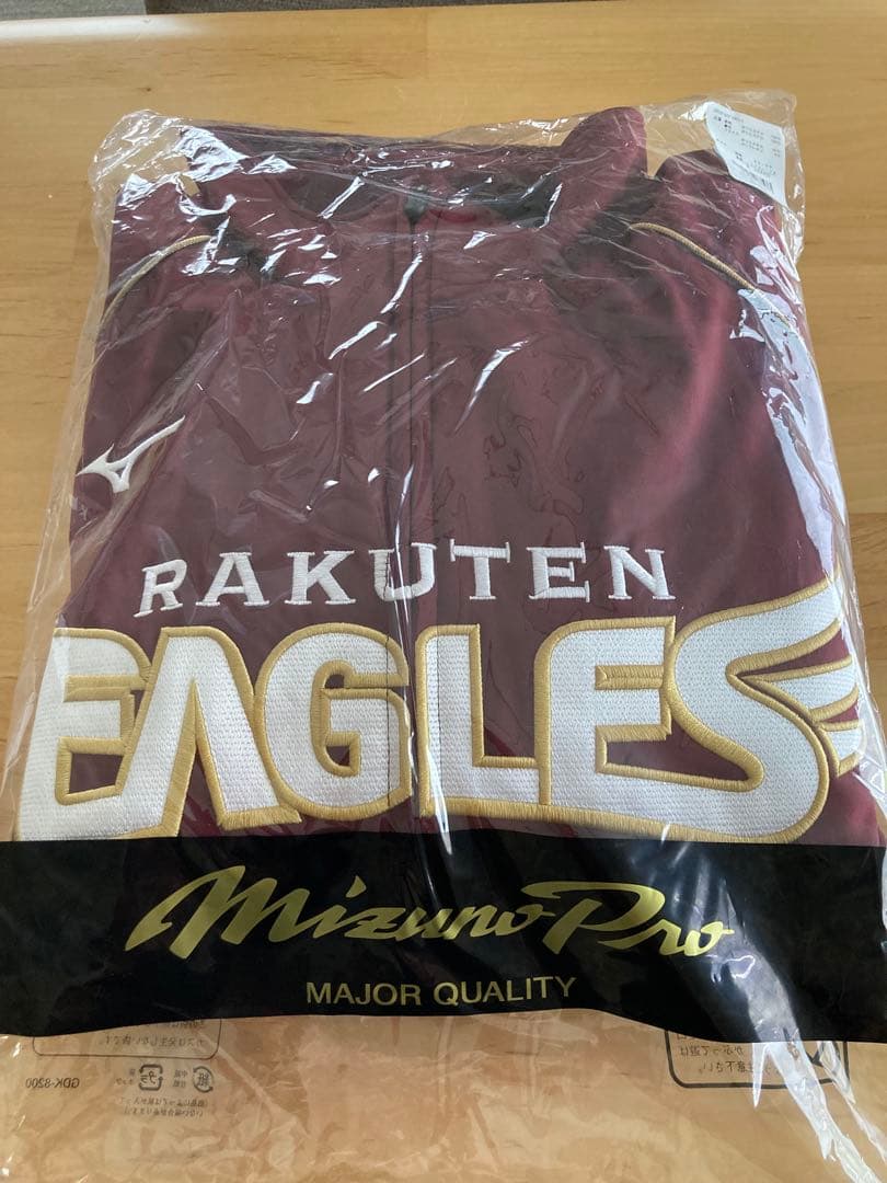 楽天イーグルス　プロモデル　グランドコート　Lサイズ　ミズノプロ
