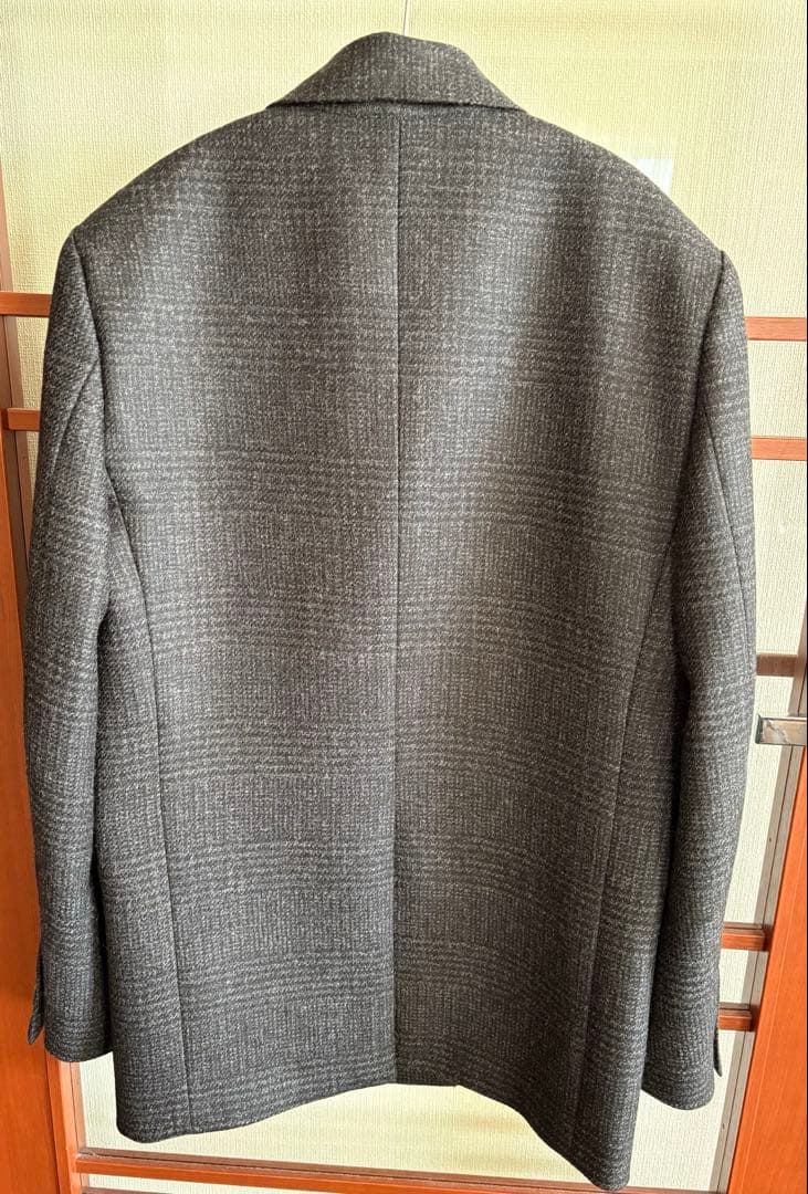 【新品未使用】完売品 apstudio グレンチェックダブルジャケット 36