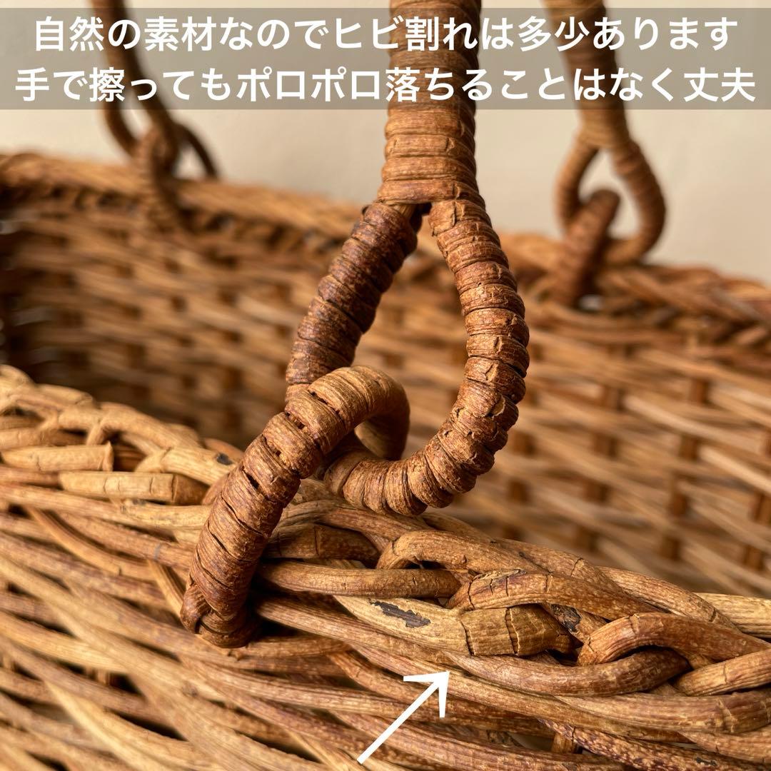 あけび かごバッグ 蔦 手仕事 民芸 工芸 手提げ
