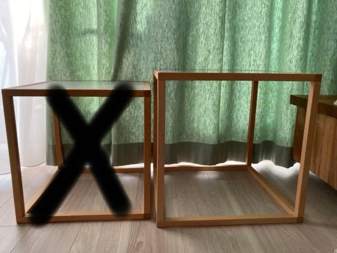 インテリアガラステーブル