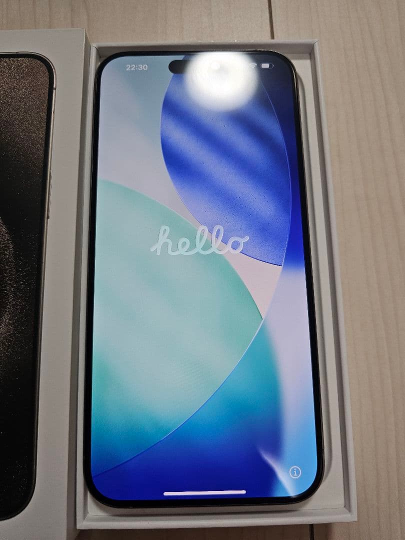 iPhone15 Pro MAX 256GB ナチュラルチタニウム